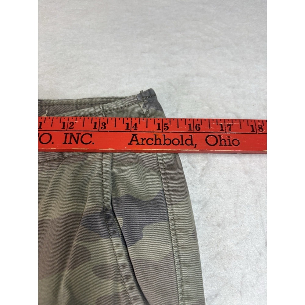 American Eagle Women's 28/30 Camo Camouflage Pants Cotton Slim/Straight - Picture 2 of 11
